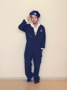 no brand | つなぎ(つなぎ/オールインワン)