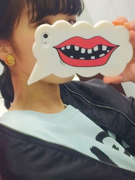 「MSGM（エムエスジーエム）のアイテム（スウェット）」を使った、さかうちさん（レディース・159cm）の冬コーディネート