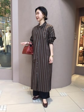 山﨑 えいみさん（レディース・165cm）の夏コーディネート