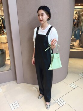 山﨑 えいみさん（レディース・165cm）の秋コーディネート