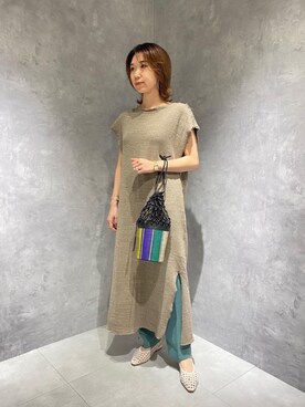 山﨑 えいみさん(レディース・165cm)の春コーディネート