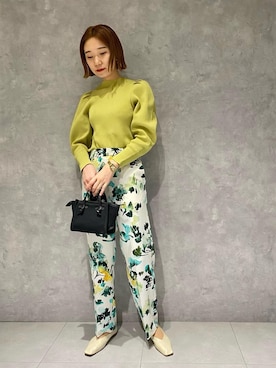 山﨑 えいみさん（レディース・165cm）の冬コーディネート