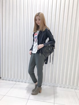 4onさん（レディース・168cm）の春コーディネート