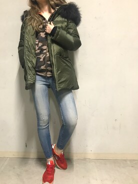 4onさん(レディース・168cm)の冬コーディネート