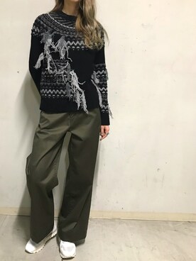 4onさん（レディース・168cm）の冬コーディネート