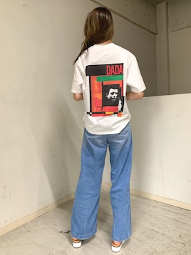 「CHRISTIAN DADA（クリスチャンダダ）のアイテム」を使った、4onさん（レディース・168cm）の春コーディネート