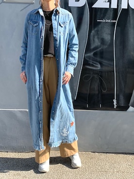 4onさん（レディース・168cm）の春コーディネート