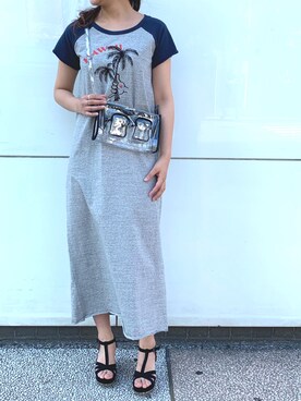 4onさん（レディース・168cm）の夏コーディネート