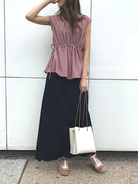 4onさん（レディース・168cm）の夏コーディネート