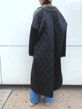 「woadblue（ウォードブルー）のアイテム（パンツ）」を使った、4onさん（レディース・168cm）の夏コーディネート