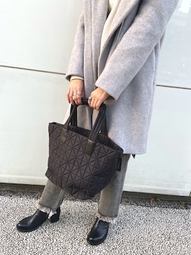 「VeeCollective（ヴィーコレクティブ）のアイテム」を使った、4onさん（レディース・168cm）の秋コーディネート