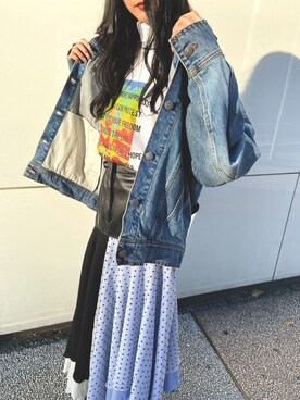 「CHRISTIAN DADA（クリスチャンダダ）のアイテム」を使った、4onさん（レディース・168cm）の秋コーディネート