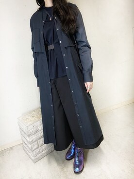 4onさん（レディース・168cm）の冬コーディネート