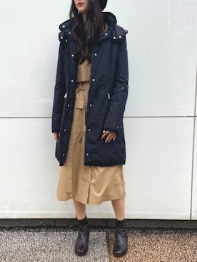 4onさん（レディース・168cm）の冬コーディネート