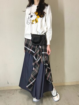 4onさん（レディース・168cm）の春コーディネート