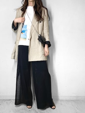 4onさん(レディース・168cm)の春コーディネート