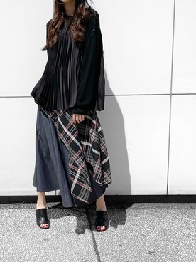 4onさん（レディース・168cm）の春コーディネート