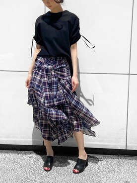 4onさん（レディース・168cm）の夏コーディネート