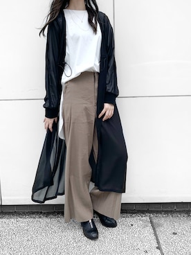 4onさん（レディース・168cm）の夏コーディネート