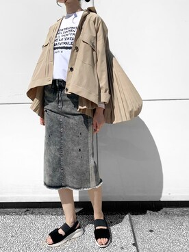 4onさん（レディース・168cm）の秋コーディネート