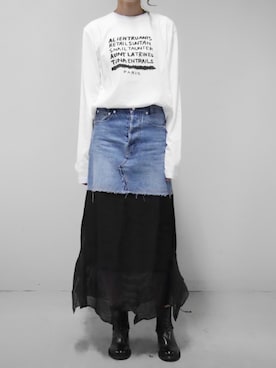 4onさん（レディース・168cm）の秋コーディネート