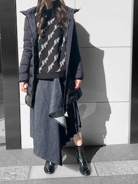 4onさん（レディース・168cm）の秋コーディネート