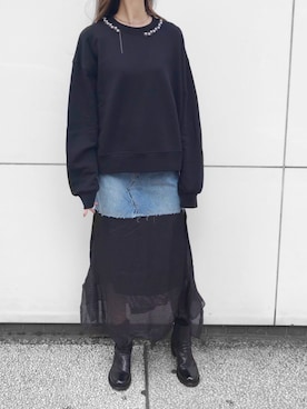 4onさん（レディース・168cm）の秋コーディネート