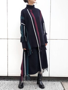 4onさん(レディース・168cm)の秋コーディネート