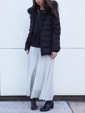 4onさん（レディース・168cm）の秋コーディネート