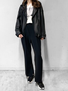 4onさん（レディース・168cm）の冬コーディネート