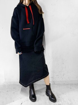 4onさん（レディース・168cm）の冬コーディネート