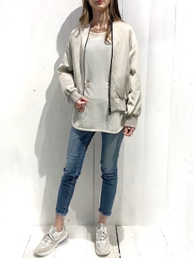 4onさん（レディース・168cm）の春コーディネート