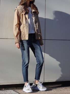 4onさん（レディース・168cm）の春コーディネート