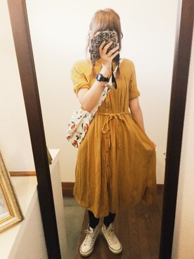 さとこさんです。さん（レディース・165cm）の春コーディネート