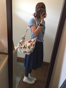 さとこさんです。さん（レディース・165cm）の夏コーディネート