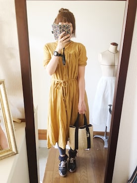 さとこさんです。さん（レディース・165cm）の夏コーディネート