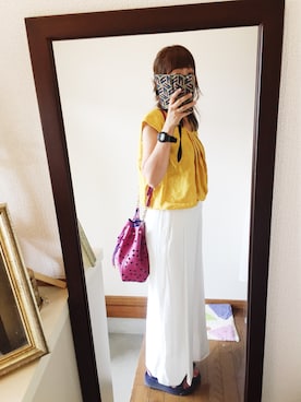 さとこさんです。さん（レディース・165cm）の夏コーディネート