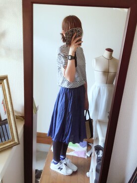 さとこさんです。さん（レディース・165cm）の夏コーディネート