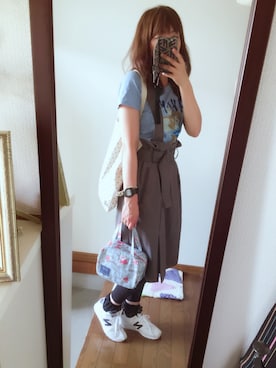 「SOFFITTO（ソフィット）のアイテム（スカート）」を使った、さとこさんです。さん（レディース・165cm）の秋コーディネート