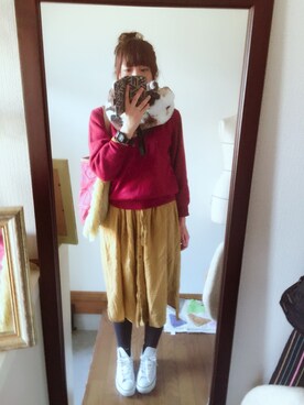 さとこさんです。さん（レディース・165cm）の秋コーディネート