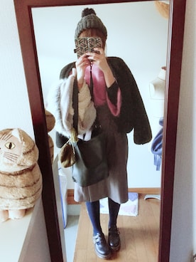 さとこさんです。さん（レディース・165cm）の冬コーディネート