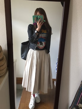 さとこさんです。さん（レディース・165cm）の春コーディネート