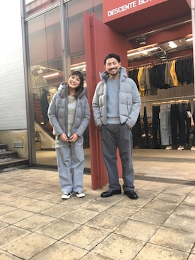 「DESCENTE ALLTERRAIN（デサント　オルテライン）のアイテム（ジャケット/アウター）」を使った、hahaさん（レディース・157cm）の冬コーディネート