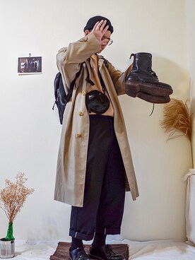 「Gregory」｜「アイテム（その他）」を使った、POPOKAI⚡️さん（メンズ・175cm）の夏コーディネート