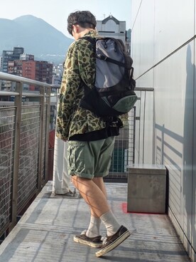 「日系休闲」｜「アイテム（その他）」を使った、POPOKAI⚡️さん（メンズ・175cm）の夏コーディネート