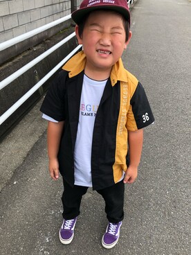 muuuさん（キッズ・104cm）の夏コーディネート