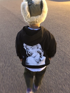 muuuさん（キッズ・120cm）の冬コーディネート