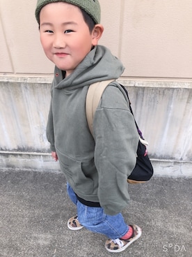 muuuさん（キッズ・120cm）の春コーディネート