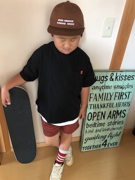 muuuさん（キッズ・128cm）の夏コーディネート