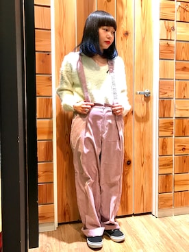 「Rydia（リディア）のアイテム」を使った、やまとさん（レディース・153cm）の冬コーディネート